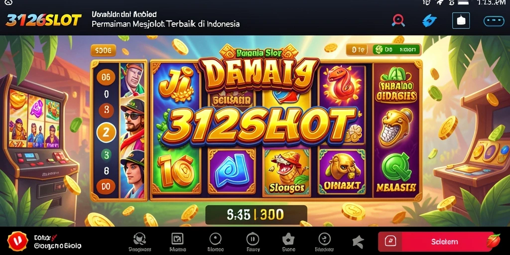 Tampilan gameplay 3126SLOT yang seru dan penuh warna.