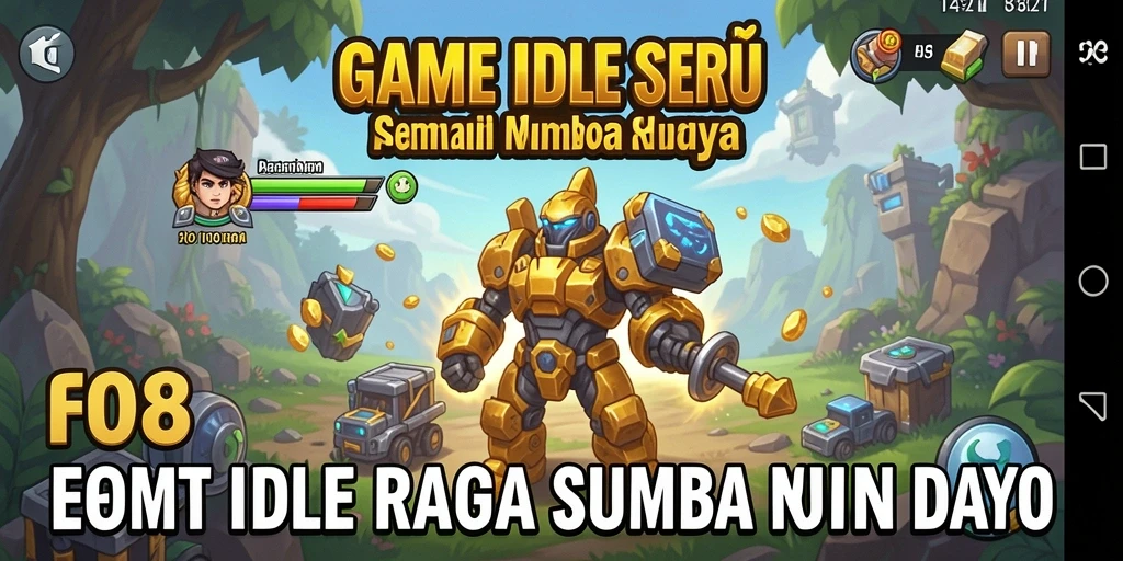 Tampilan menarik dari gameplay F08 yang seru dan mendebarkan.