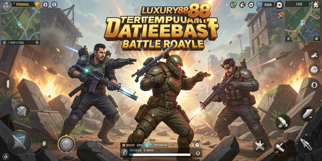 Tampilan gameplay seru dan mendebarkan dalam LUXURY88.