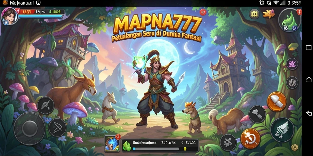 Tangkapan layar gameplay MAPNA777 yang menunjukkan petualangan epik dan tantangan menarik.
