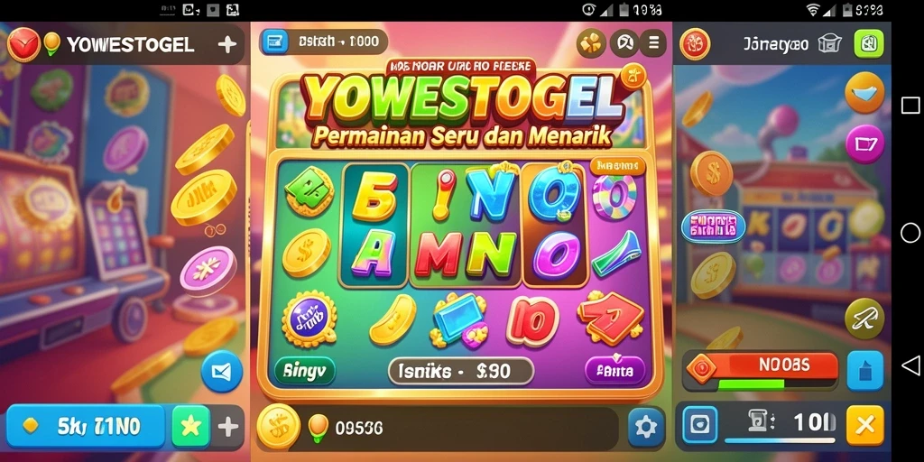 Screenshot gameplay YOWESTOGEL yang menampilkan keseruan Bingo.